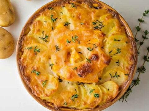 Gratin pommes de terre potimarron