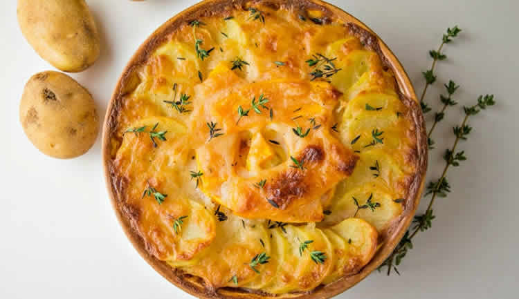Gratin pommes de terre potimarron