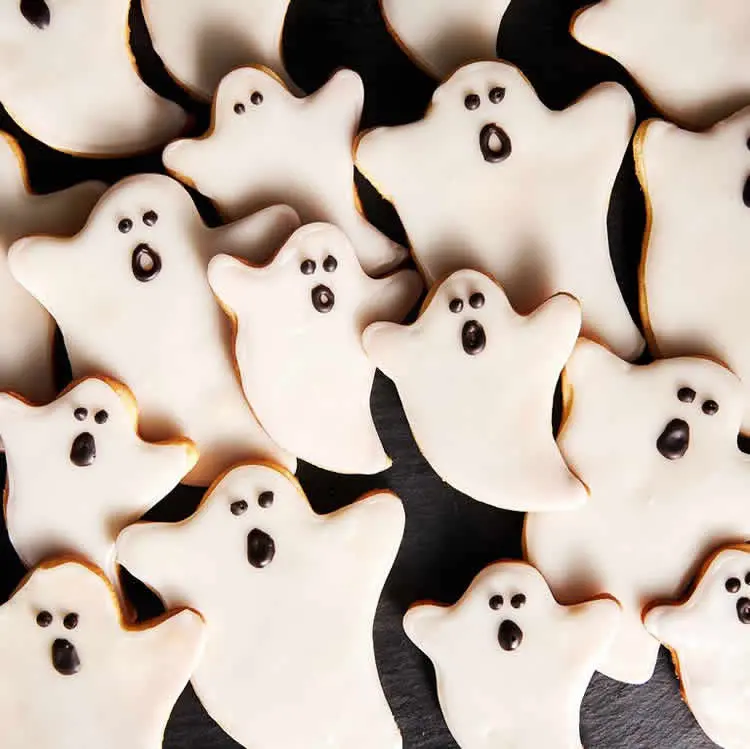 Gâteau fantôme pour Halloween