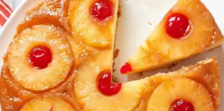 Gâteau renversé à l'ananas au thermomix