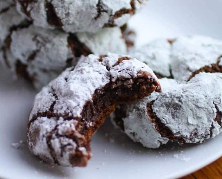 Gâteaux craquelés au chocolat au thermomix