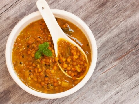 Lentilles à la moutarde au cookeo