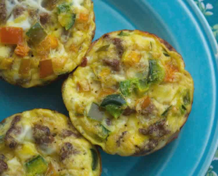 Muffins de dinde Weight Watchers