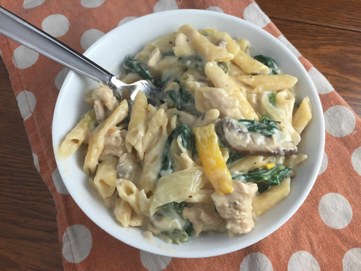 One pot pasta au poulet au cookeo