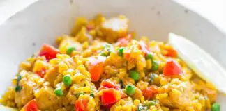 Paëlla au poulet au cookeo