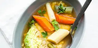 Pot-au-feu végétarien au thermomix