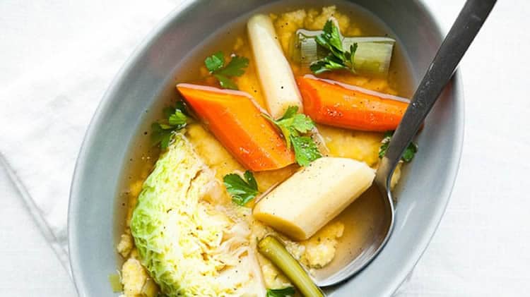 Pot-au-feu végétarien au thermomix