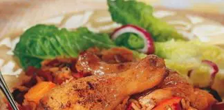 Recette poulet basquaise au cookeo