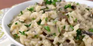 Risotto aux champignons et parmesan au thermomix