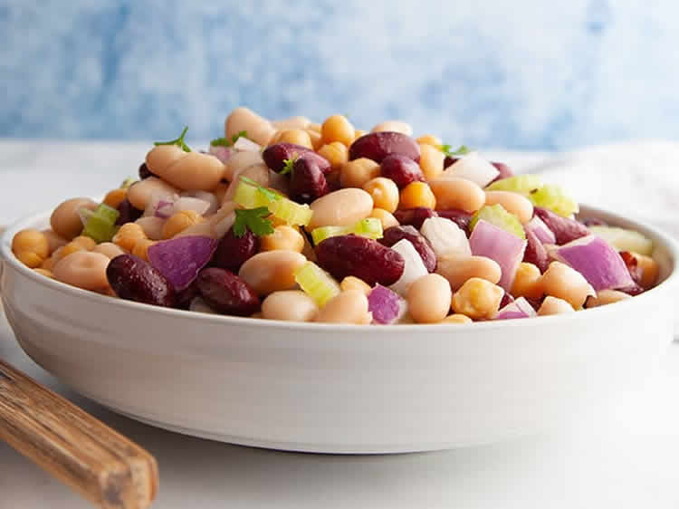 Salade aux deux haricots ww