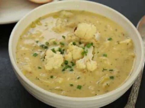 Soupe chou-fleur au thermomix