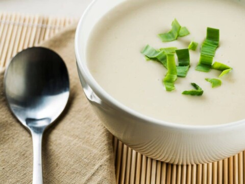 Soupe de courgette a la vache qui rit au thermomix