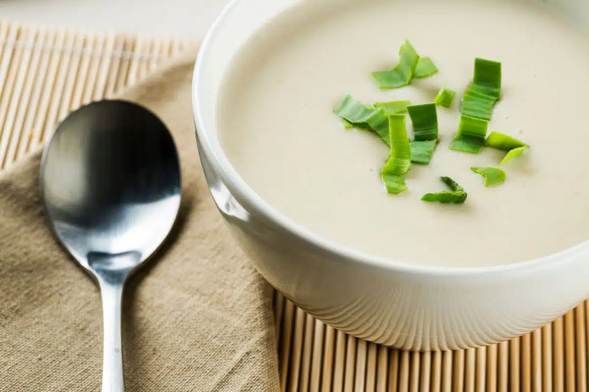 Soupe de courgette a la vache qui rit au thermomix