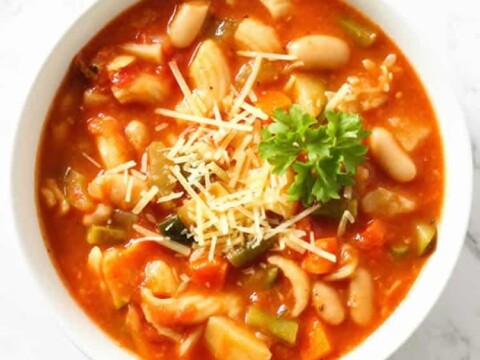 Soupe minestrone au thermomix