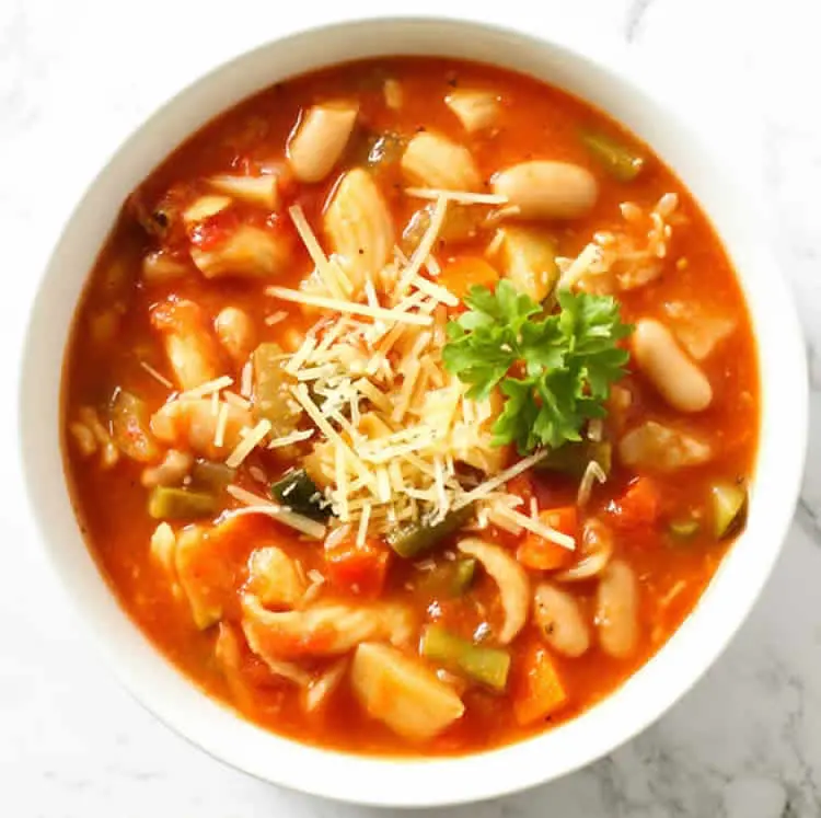 Soupe minestrone au thermomix