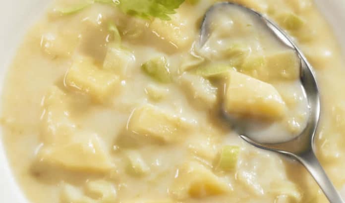 Soupe pommes de terre au thermomix