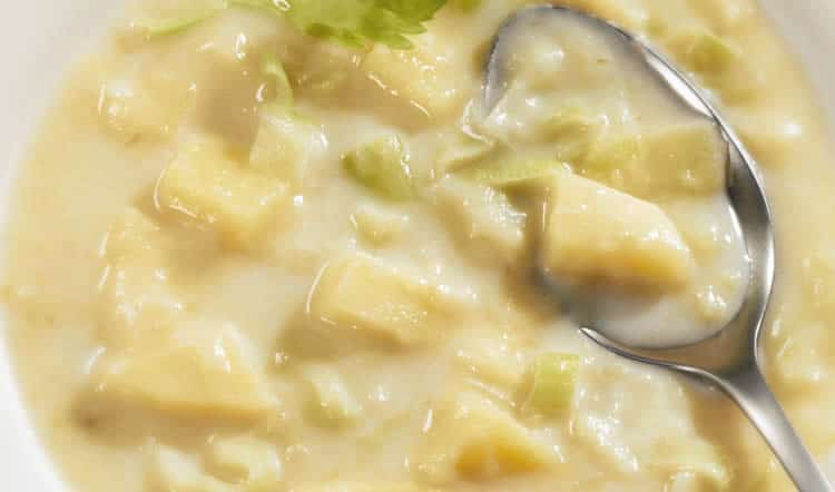 Soupe pommes de terre au thermomix