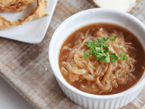 Soupe à l'oignon au cookeo