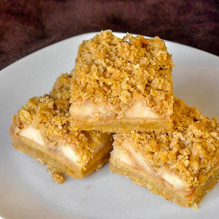 Tarte aux pommes crumble au thermomix