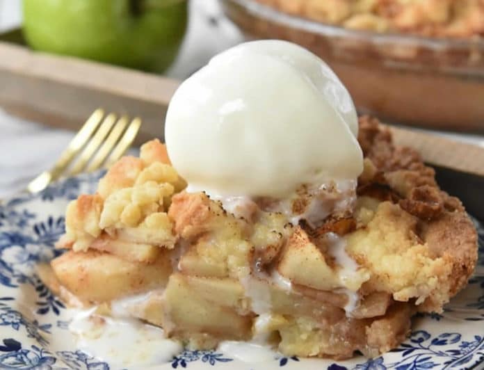 Tarte aux pommes sans pâte au thermomix