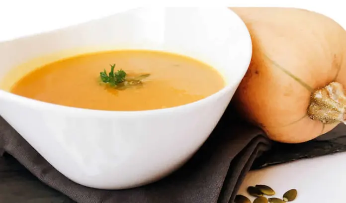 Velouté de butternut pour 4 personnes au thermomix