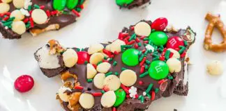Barre chocolatée m&m's au thermomix