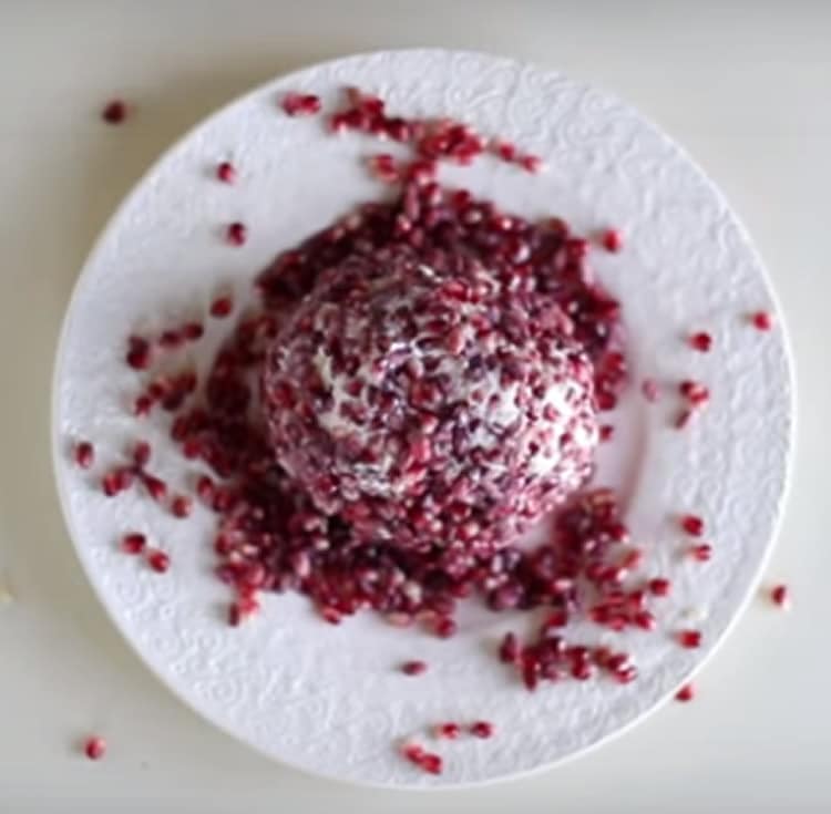 Boule de fromage à la grenade 1