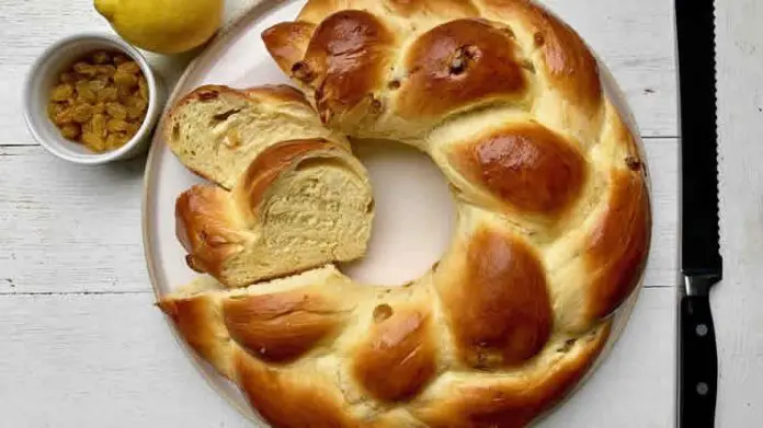 Brioche en couronne au thermomix