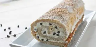 Bûche de noël au mascarpone au thermomix