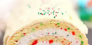 Bûche de noël à la vanille au thermomix