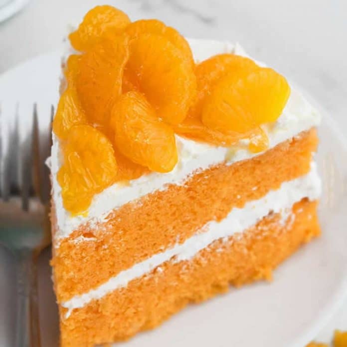 Cake fondant à la mandarine au thermomix