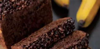 Cake moelleux au chocolat et banane