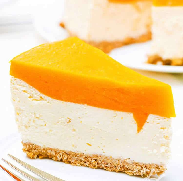 Cheesecake à la papaye