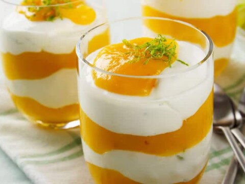 Crème à la mangue au thermomix