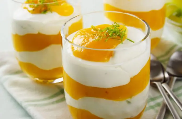 Crème à la mangue au thermomix