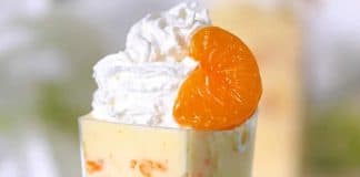 Dessert crème à la mandarine au thermomix