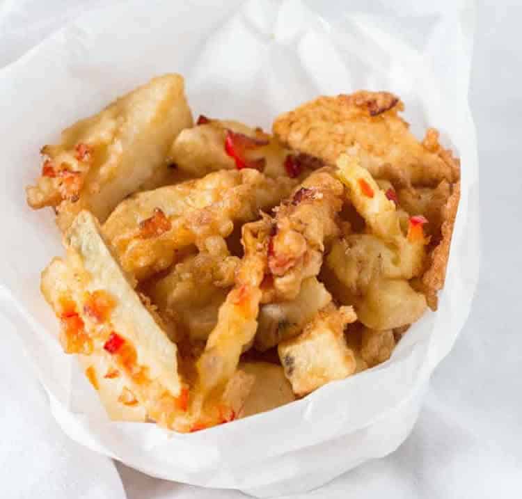 Frites d'igname