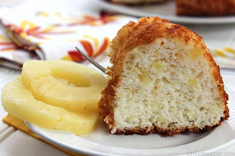 Gateau A L Ananas Moelleux Au Thermomix Le Cake Du Petit Dejeuner