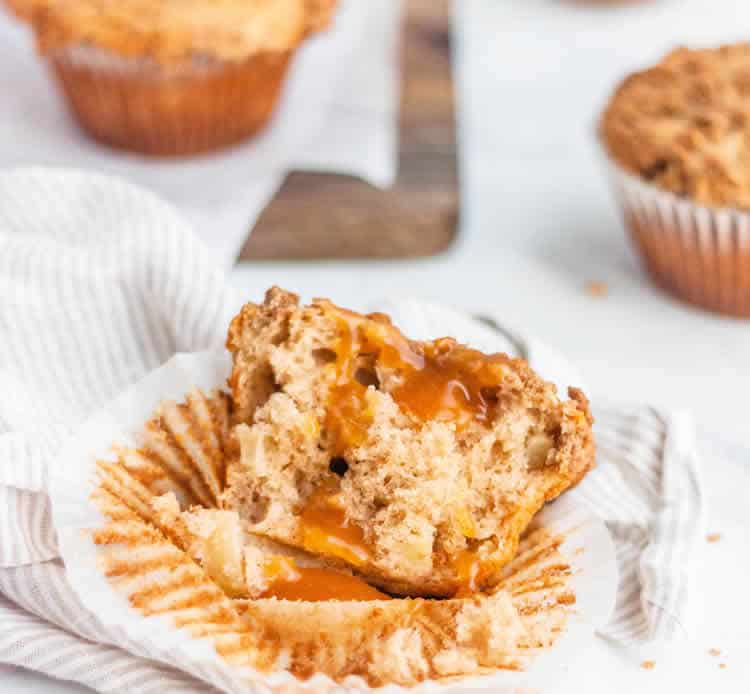 Muffins pommes caramel au thermomix
