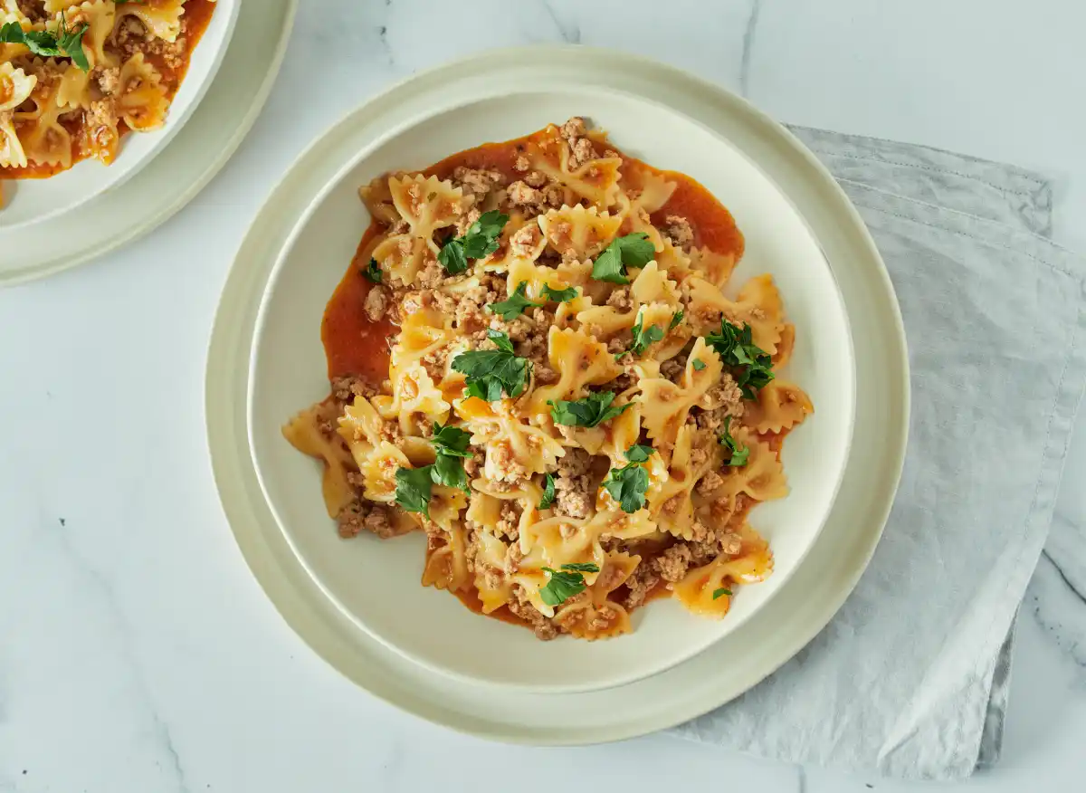 One pot pasta au thermomix