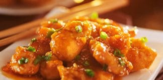 Poitrine de poulet à l'orange et mandarine