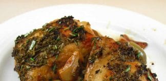 Poulet rôti au olives au cookeo