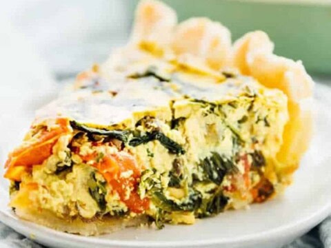Quiche végétalienne