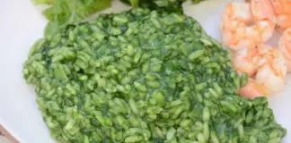 Risotto crémeux aux épinards au cookeo