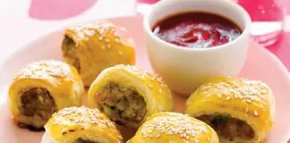 Rouleaux de poulet aux légumes au thermomix