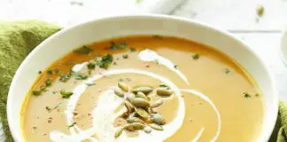 Soupe de courge facile