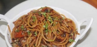 Spaghettis à la chinoise