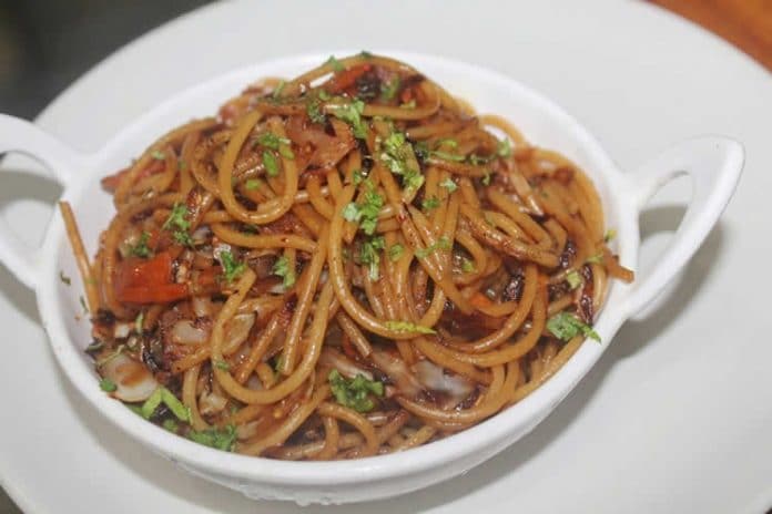 Spaghettis à la chinoise