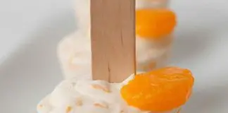 Sucette glacée mandarine au thermomix