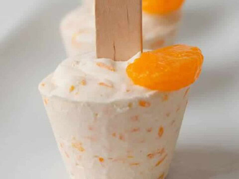 Sucette glacée mandarine au thermomix